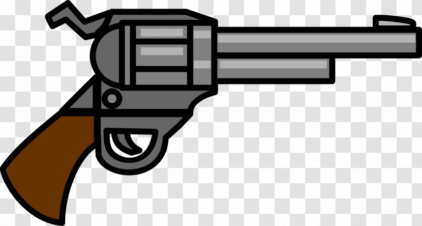 Firearm Pistol Shotgun Weapon Clip Art - Hand Gun Transparent PNG