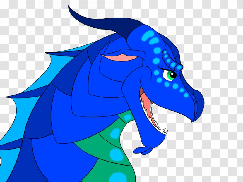 Dragon Drawing - Blue - Azure Transparent PNG