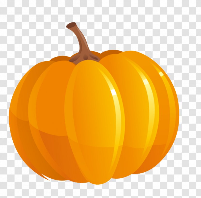 Jack-o-lantern Calabaza Pumpkin Winter Squash - Fruit - Golden Transparent PNG