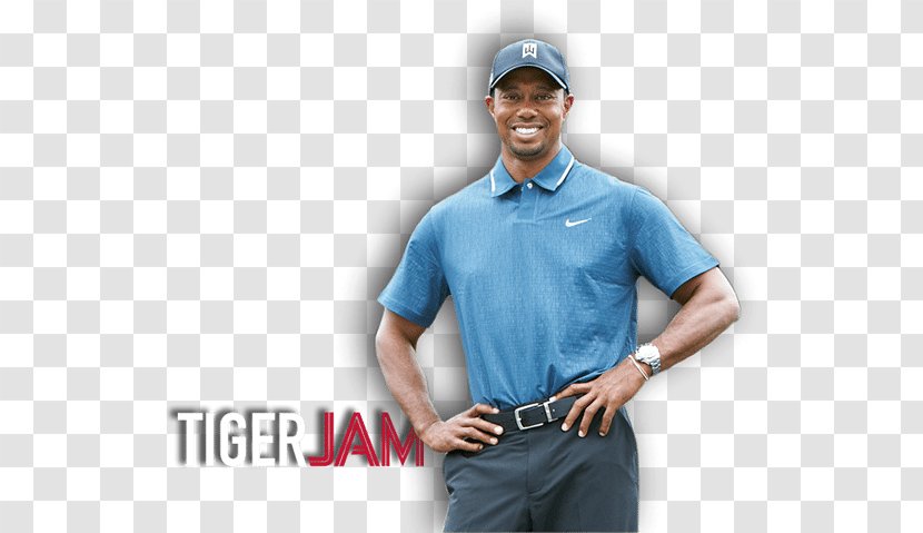 Tiger Woods T-shirt - Top Transparent PNG