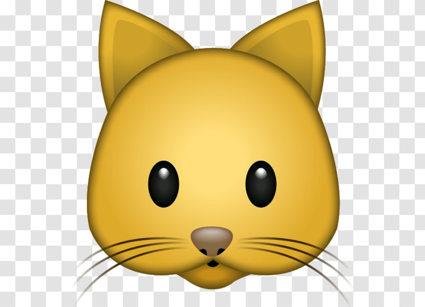 Cat Emoji Sticker Whiskers IPhone - Face With Tears Of Joy Transparent PNG