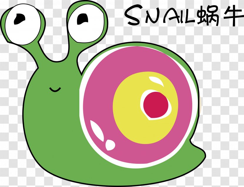 Snail Cartoon Clip Art - Orthogastropoda - Vector Cute SNAIL Transparent PNG