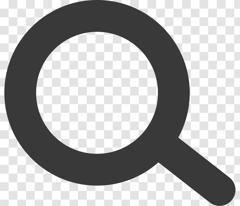 Magnifying Glass Clip Art - Symbol - Minimal Transparent PNG