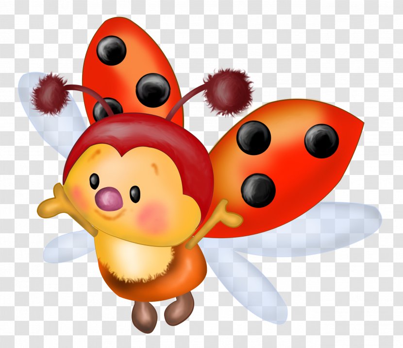 Beetle Ladybird Cartoon Clip Art - Fruit - Bugs Transparent PNG