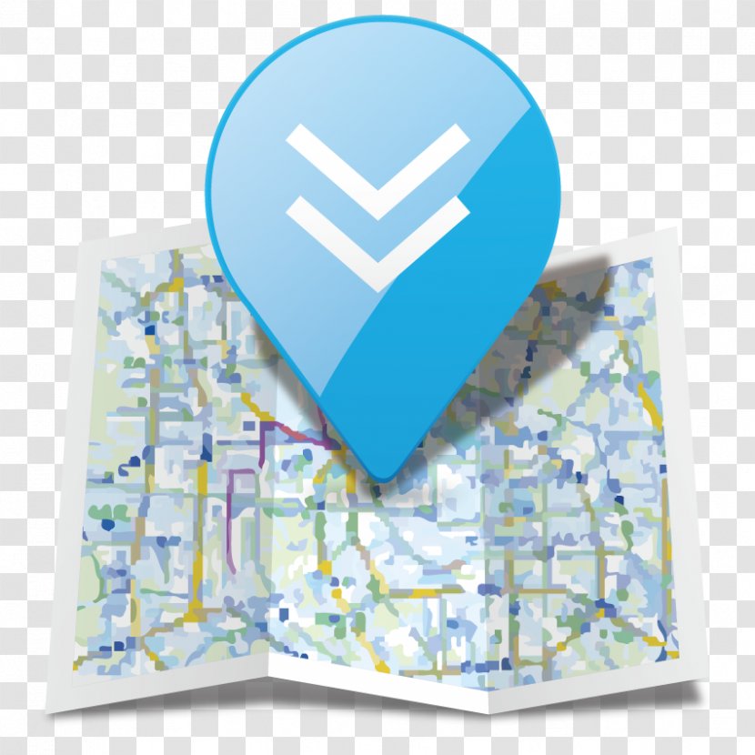 Download Icon - Text - Vector Location Map Transparent PNG