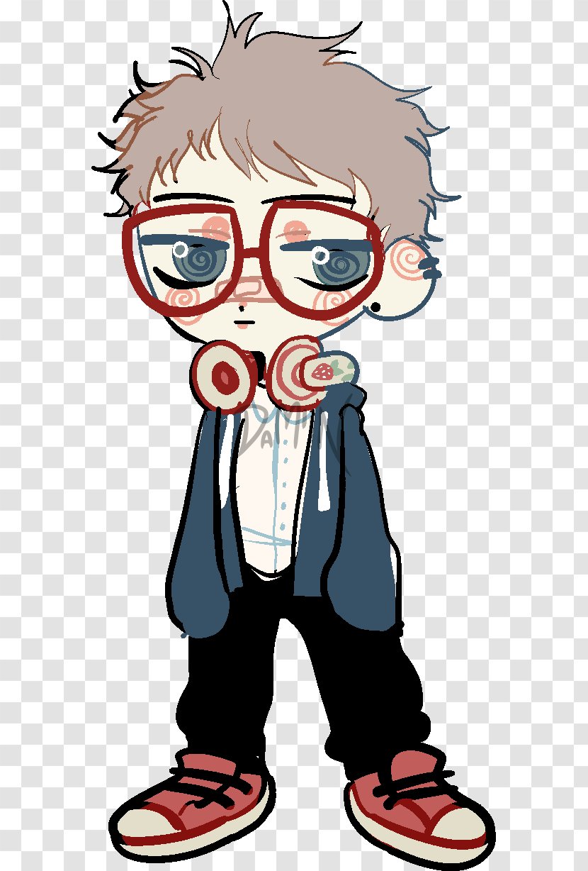 Glasses Homo Sapiens Boy Clip Art - Watercolor Transparent PNG