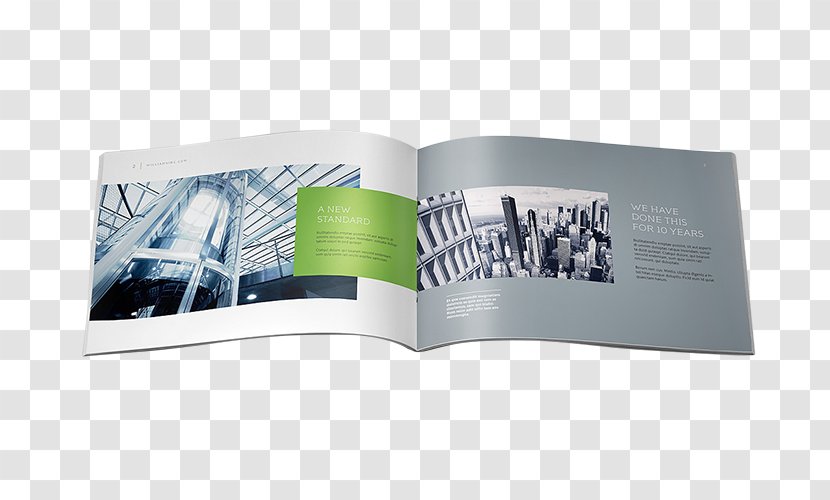 Mockup Printing Advertising Brochure - Brand - Design Transparent PNG