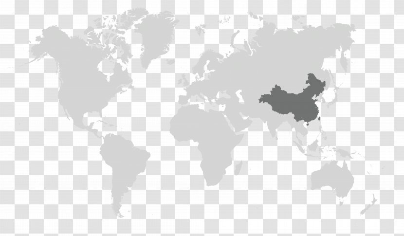 World Map Asia Scale Transparent PNG