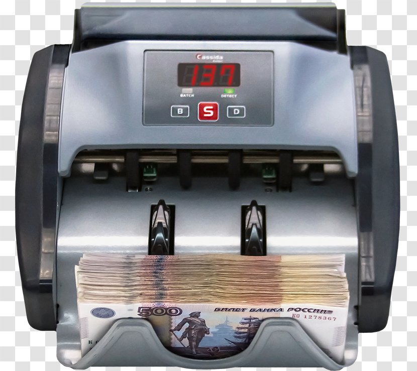 Cassidy Eurasia Cash Sorter Machine Banknote Ultraviolet Hummingbird - Revenue Stamp Transparent PNG