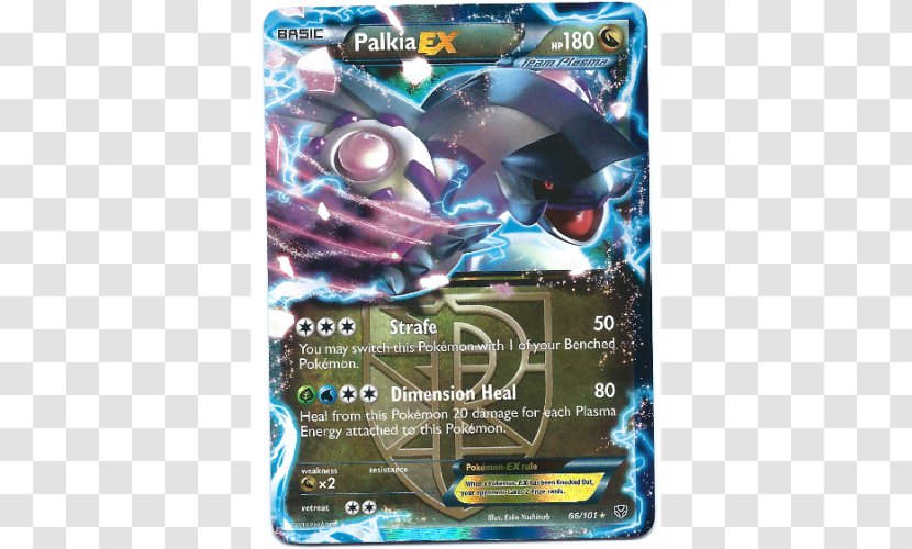 Pokémon Trading Card Game Ultra Sun And Moon Collectible Palkia - Pok%c3%a9mon Transparent PNG
