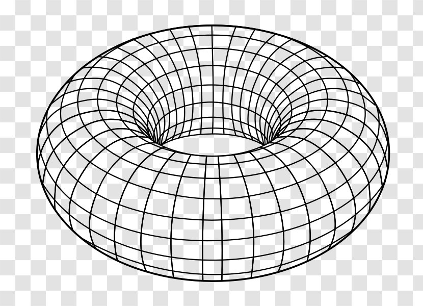 Torus Circle Surface Area Toroid Topology - Arc Length Transparent PNG