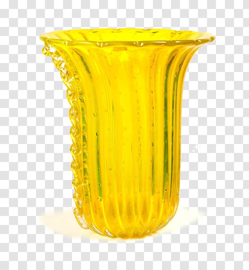 Vase Cup - Yellow Transparent PNG