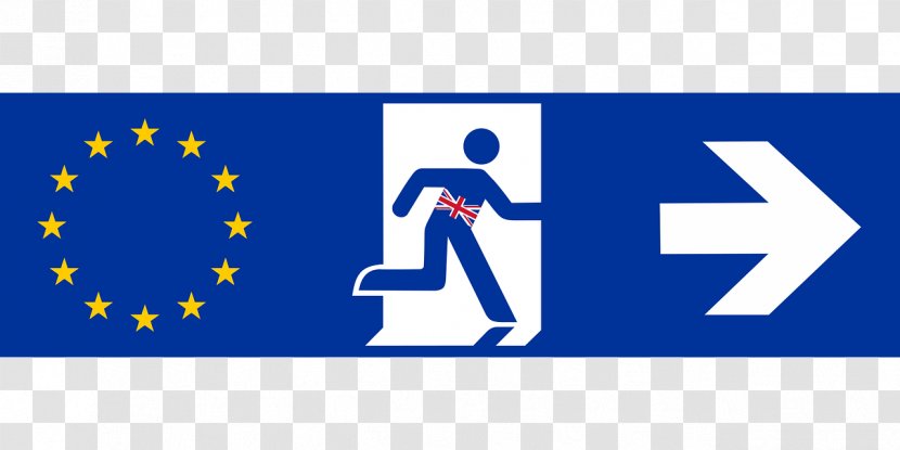 Exit Sign Emergency Brexit European Union United Kingdom Transparent PNG