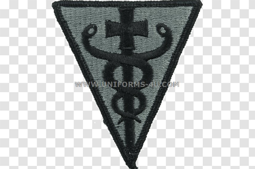 Army Combat Uniform 3rd Medical Command (Deployment Support) Shoulder Sleeve Insignia Brigade Operational Camouflage Pattern - Military Transparent PNG