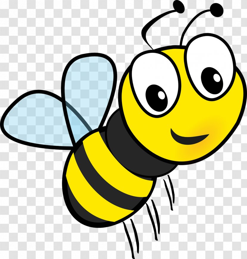 Bumblebee Cartoon Clip Art - Bee - Flying Transparent PNG