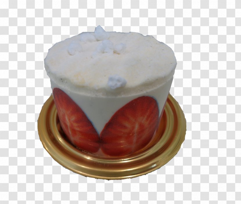 Ice Cream Strawberry Cake Frozen Dessert Buttercream Transparent PNG