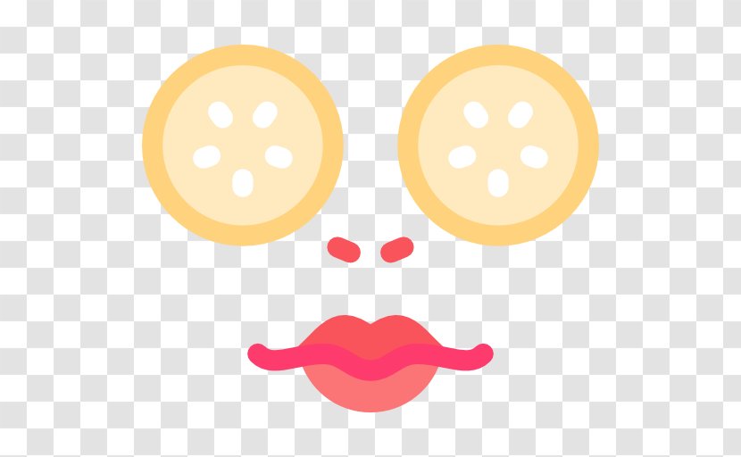 Cucumber Smiley Eye Clip Art - Nose Transparent PNG