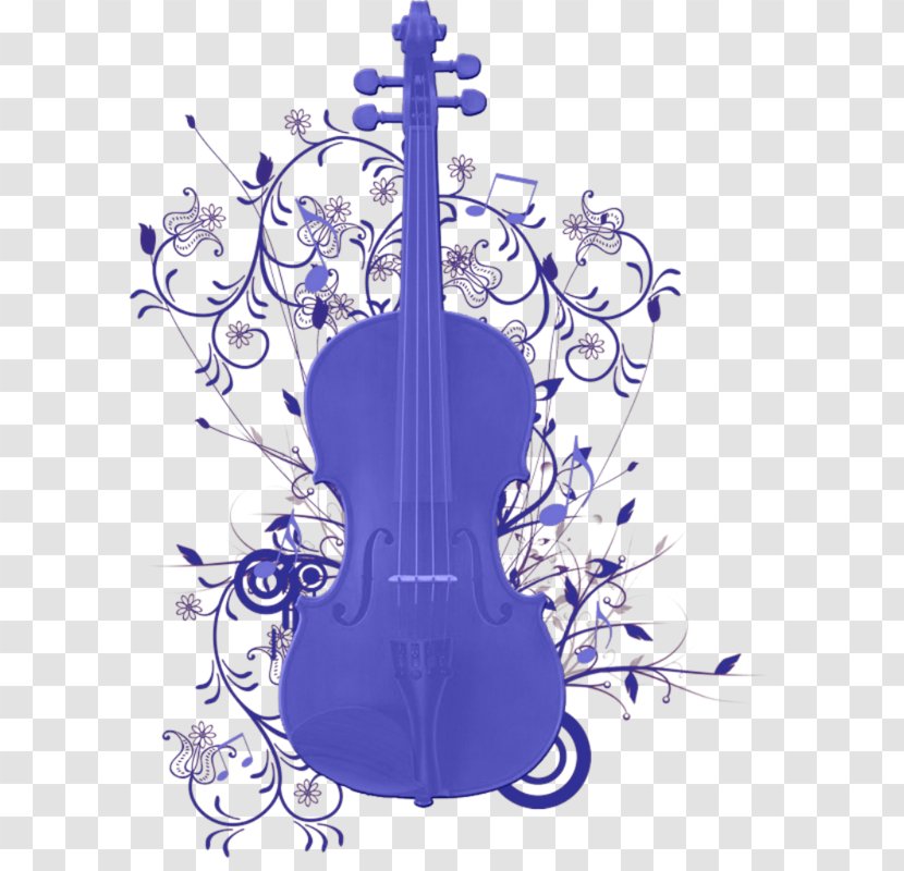 Musical Instrument Violin - Silhouette Transparent PNG