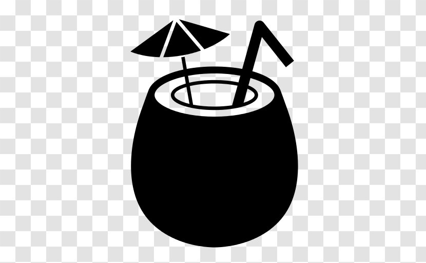 Coconut Water Black And White Milk Clip Art Transparent PNG