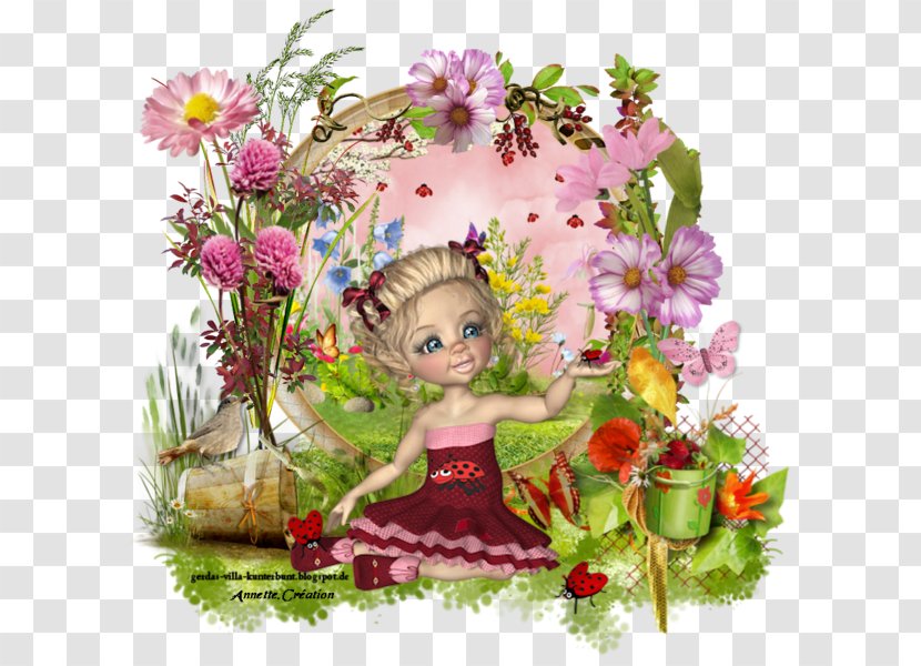 Floral Design Cut Flowers Illustration Fairy - Flower Arranging Transparent PNG