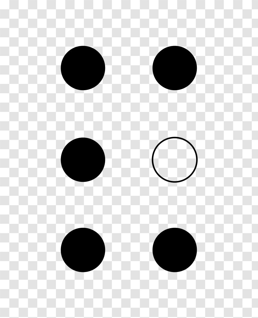 English Braille Alphabet Clip Art Transparent PNG