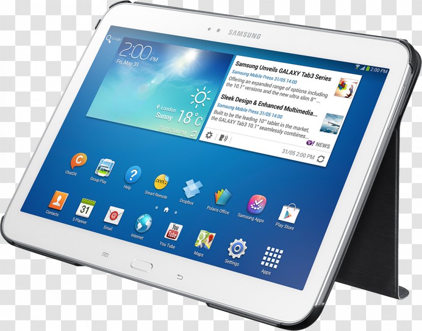 Samsung Galaxy Tab 3 10.1 7.0 Pro 8.4 8.0 - Android - Pad Transparent PNG