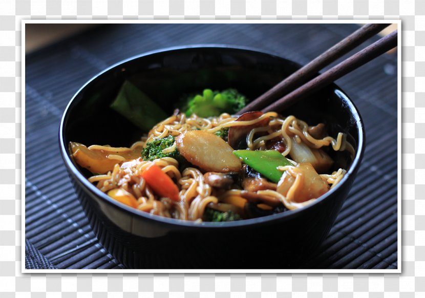 Lo Mein Chow Yakisoba Chinese Noodles Pad Thai - Cuisine - Wok Transparent PNG