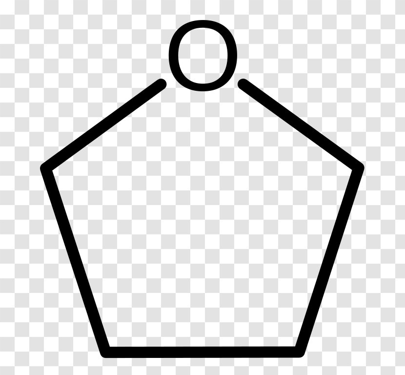 Ether Tetrahydrofuran Solvent In Chemical Reactions Chemistry Organic Compound - Black And White - Substance Transparent PNG