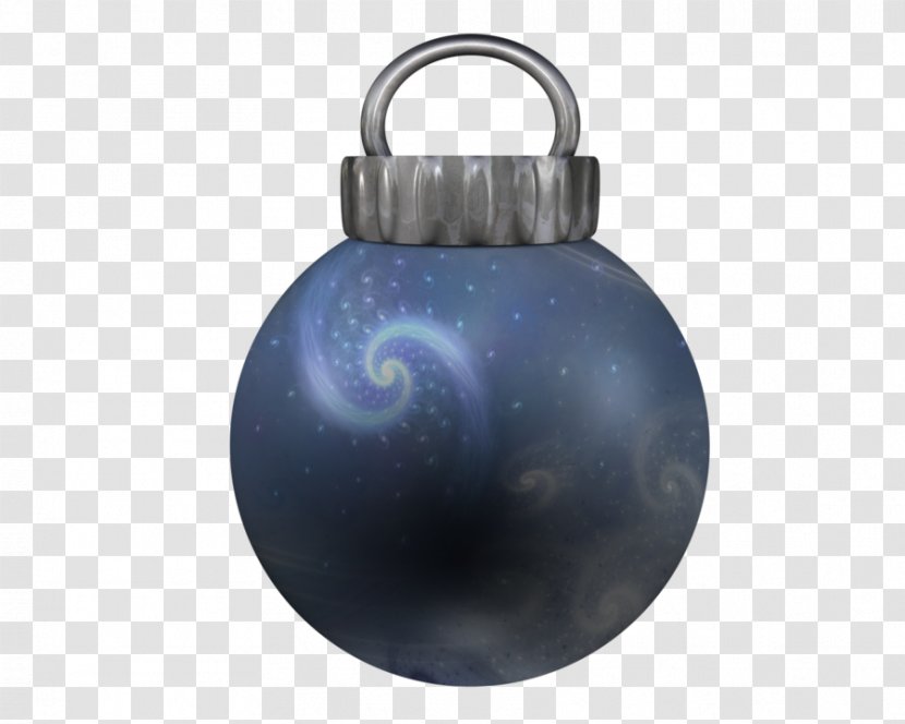 Cobalt Blue Christmas Ornament Transparent PNG