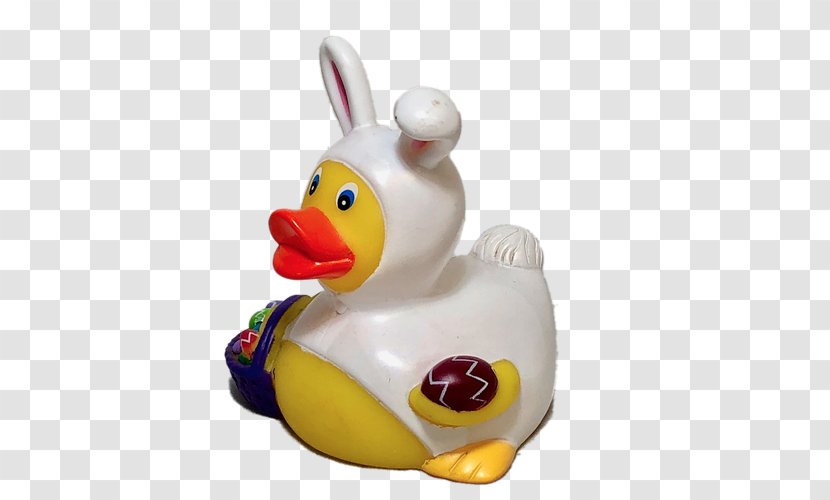 Rubber Duck Easter Bunny Yellow - Dari Language - Baby Ears Soap Transparent PNG