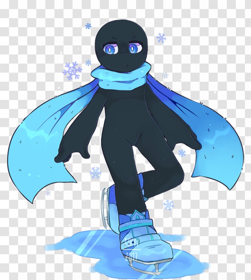 Penguin Wetsuit Character Animated Cartoon - Ice Man Transparent PNG