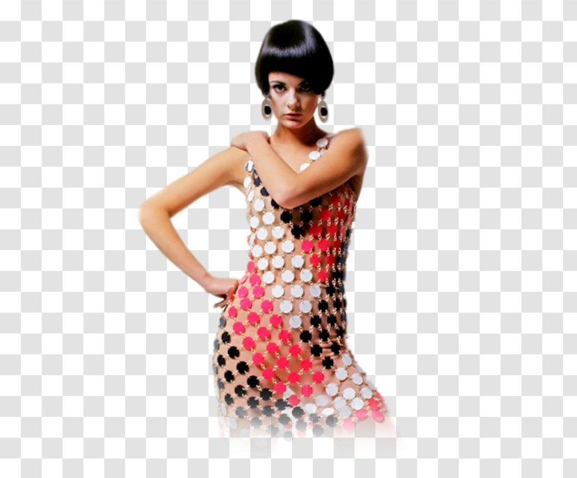 Paco Rabanne 1960s Fashion Design Model - Mail Transparent PNG