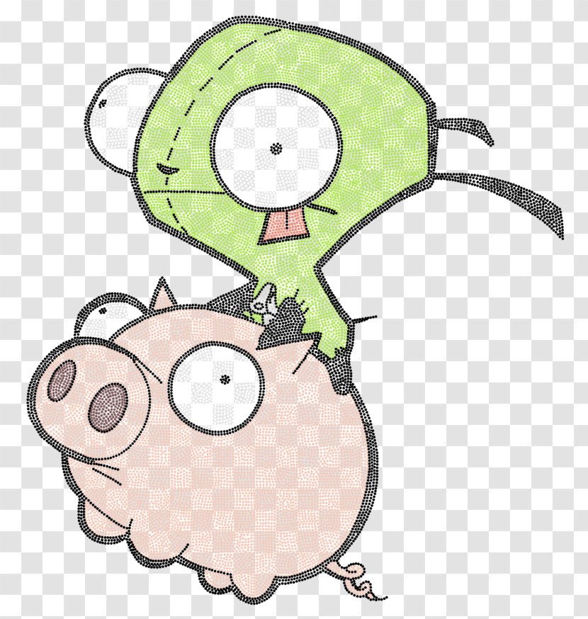 Cartoon Decal Nicktoons Sticker - Area - Miss Piggy Transparent PNG