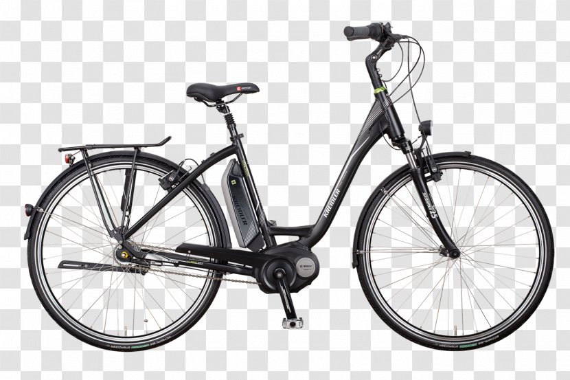 Electric Bicycle Shimano Cranks Kalkhoff - Road - Bike Transparent PNG
