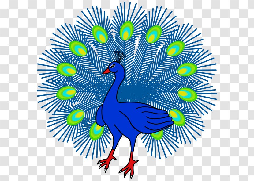 Peafowl Coat Of Arms Bird Heraldry - Figura - Peacock Transparent PNG