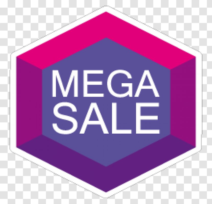 Designer Clothing Sales - Purple - Mega Sale Transparent PNG
