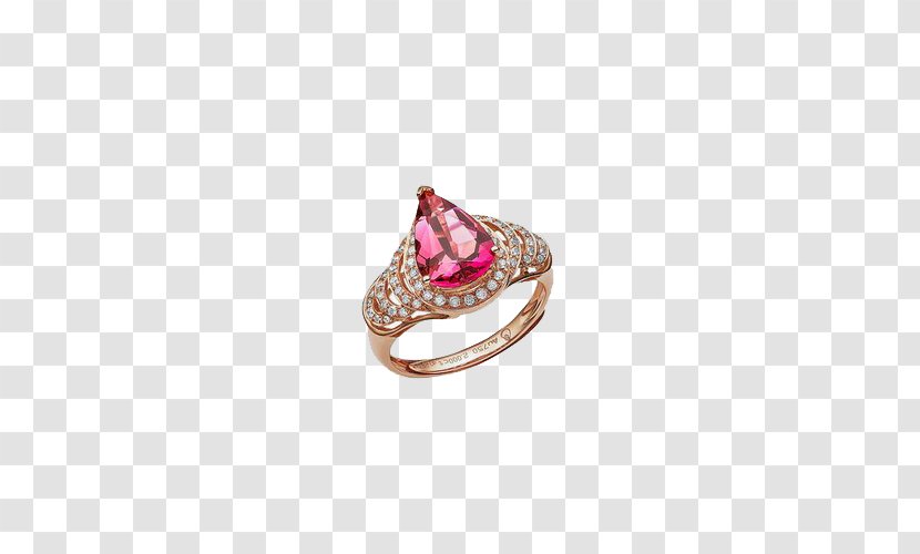 Ring Diamond Ruby Jewellery - Bitxi Transparent PNG