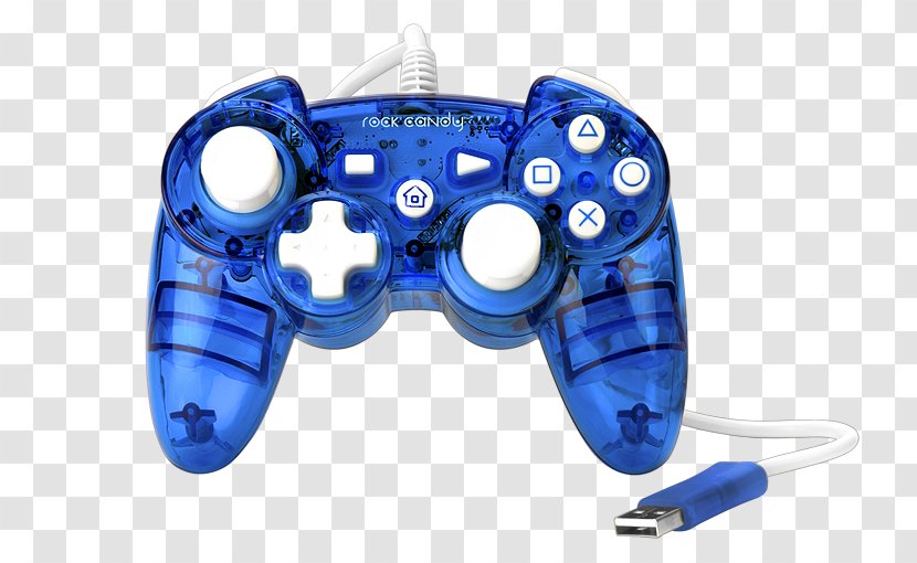 PlayStation 2 Xbox 360 Controller One - Electric Blue - Polygon Transparent PNG