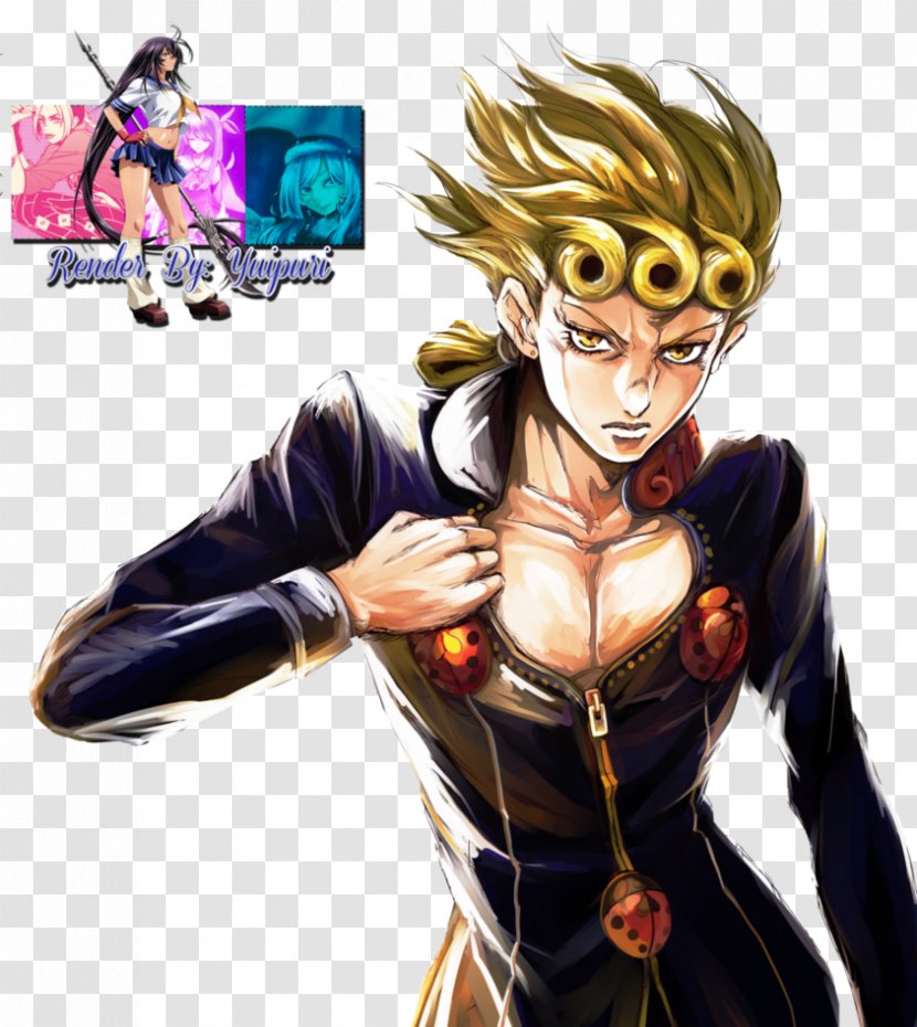 Giorno Giovanna JoJo's Bizarre Adventure: Eyes Of Heaven Vento Aureo GioGio's Adventure - Watercolor Transparent PNG