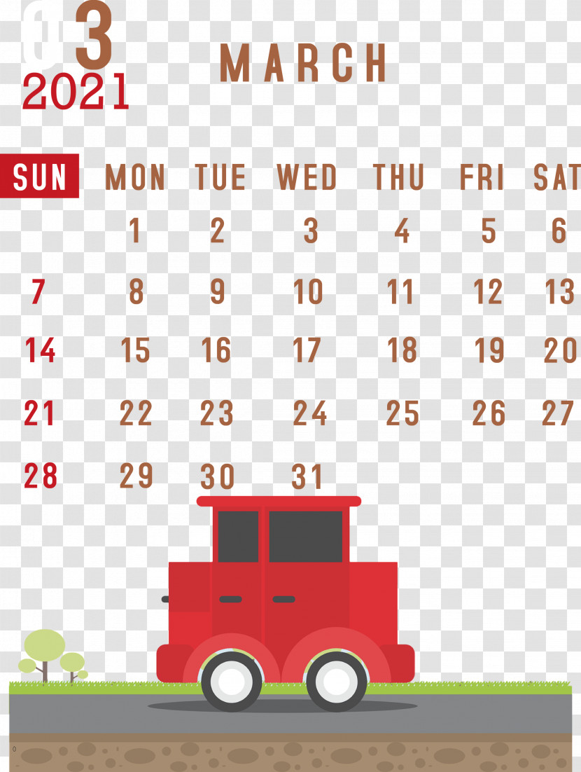 March 2021 Printable Calendar March 2021 Calendar 2021 Calendar Transparent PNG