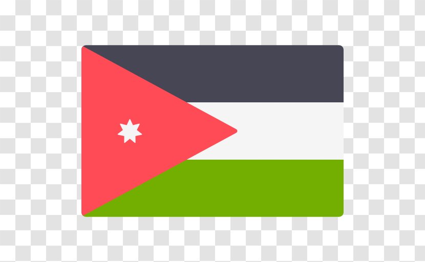 Flag Of Jordan National The United Kingdom - Rectangle Transparent PNG