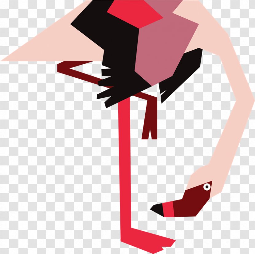Flamingos Clip Art Artist Illustration Pony - Red Transparent PNG