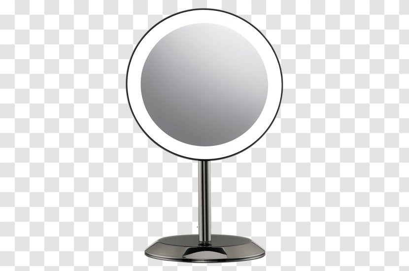 Lighting Mirror Magnification Glass - Simplehuman - Light Transparent PNG