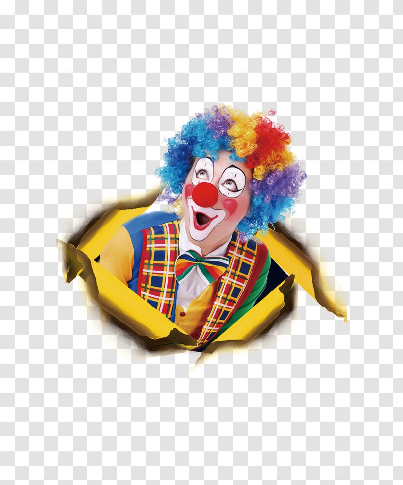 Clown Poster Download Humour - Tree - April Fool's Day Image Element Transparent PNG
