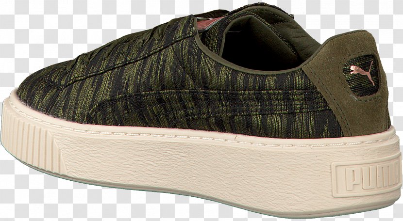 Sports Shoes Puma Sneakers Basket Platform Vr - Podeszwa - Green For Women Transparent PNG