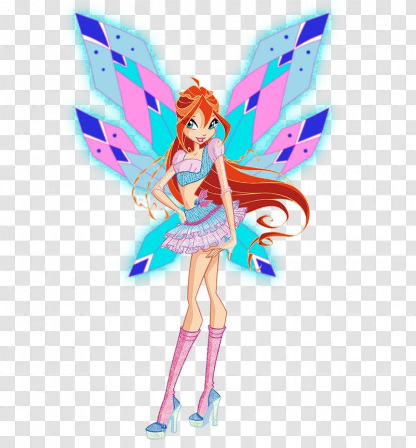 Bloom Winx Club: Believix In You Tecna Musa The Trix - Mythical Creature - Fantasy Fairy Transparent PNG