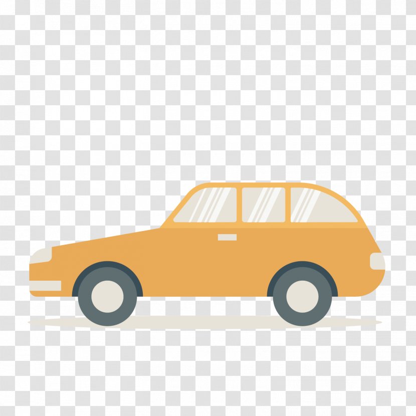 Car Automotive Design - Yellow - Side Of The Transparent PNG