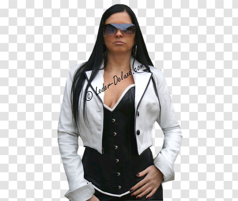 Blazer Leather Jacket Shrug Transparent PNG