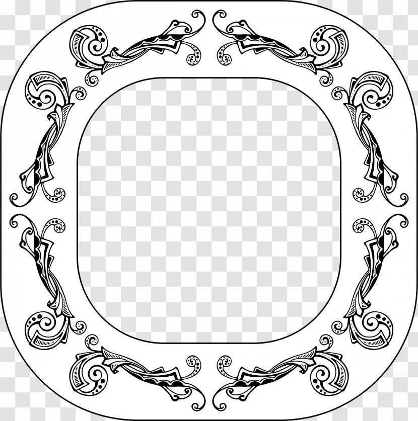 Picture Frames Clip Art - Symmetry - Area Transparent PNG