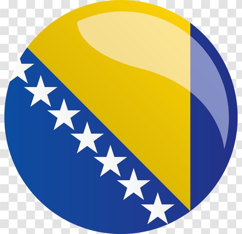 Flag Of Bosnia And Herzegovina Republic Federation Bosnian Independence Day - Footage - Blue Transparent PNG